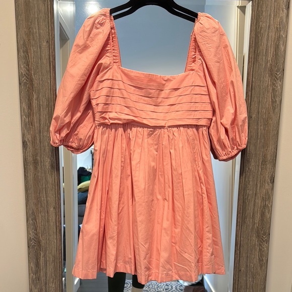 Abercrombie Emerson Puff Sleeve Dress - Picture 1 of 9
